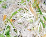 ダイエットしらたき肉増し豆乳ちゃんぽん麺作り方11写真