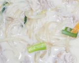 ダイエットしらたき肉増し豆乳ちゃんぽん麺作り方15写真