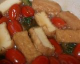 ゴーヤと絹揚げの煮物作り方3写真