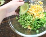 夏◎枝豆ゴーヤのアボカドレモンサンド作り方4写真