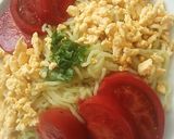 トマトと玉子の冷し中華作り方4写真
