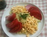 トマトと玉子の冷し中華作り方5写真