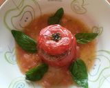 旬のﾄﾏﾄのｵｰﾌﾞﾝ焼き♡ｲﾀﾘｱﾝ風作り方10写真