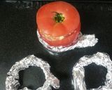 旬のﾄﾏﾄのｵｰﾌﾞﾝ焼き♡ｲﾀﾘｱﾝ風作り方7写真