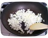 簡単！ナスのキーマカレー作り方1写真
