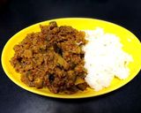 簡単！ナスのキーマカレー作り方5写真