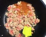 簡単!肉味噌そぼろ。作り方3写真