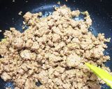 簡単!肉味噌そぼろ。作り方4写真