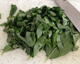 茹でなくてOK！モロヘイヤお好み焼き作り方1写真