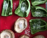 ♡ピーマンand椎茸の肉詰め♡作り方3写真