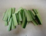 きゅうりと生きくらげの炒め物作り方1写真