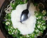 オクラとろろでぶっかけ蕎麦作り方5写真