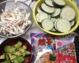 和風?!中華?!豆乳パスタ作り方1写真
