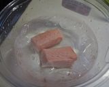 サーモンの簡単タタキ☆胡瓜の和風ドレ添え作り方7写真
