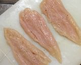 ズッキーニde低脂肪チキンロール作り方1写真
