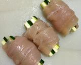 ズッキーニde低脂肪チキンロール作り方4写真