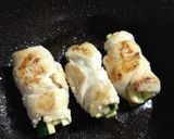 ズッキーニde低脂肪チキンロール作り方5写真
