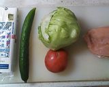 15分夏バテ解消！夏野菜ぶっかけそうめん作り方1写真