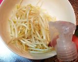 万願寺とうがらしともやしの味噌炒め作り方3写真
