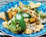 簡単 夏バテ解消!彩り野菜のバジル炒め作り方14写真