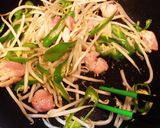 万願寺とうがらしともやしの味噌炒め作り方4写真