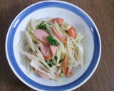 マキシマムでエシャロットとウィンナー炒め作り方4写真