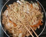 簡単　子供が喜ぶ！お昼に我が家の焼きそば作り方9写真