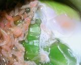 ダイエット応援♡繊維たっぷり押麦中華雑炊作り方2写真