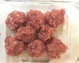 野菜と春雨柔らか肉団子の中華鍋作り方4写真