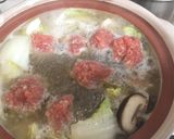 野菜と春雨柔らか肉団子の中華鍋作り方8写真