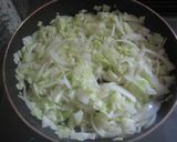 ◆鮭とキャベツのスパニッシュオムレツ◆作り方3写真