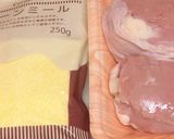 香ばしコーンミールチキン作り方1写真
