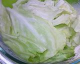 シャキシャキきゃべつ!!ごま油和え♪作り方1写真