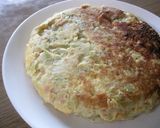 ◆鮭とキャベツのスパニッシュオムレツ◆作り方6写真