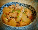 **冬瓜と豚ひき肉の中華炒め煮**作り方7写真