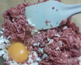 簡単♪ひき肉とレンコンのレンジ蒸し作り方3写真