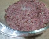 簡単♪ひき肉とレンコンのレンジ蒸し作り方6写真