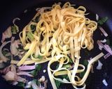 フェットチーネでバター醤油パスタ作り方4写真