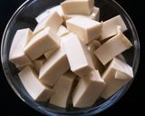 我が家の基本♡麻婆豆腐／今回茄子入り作り方1写真