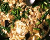 我が家の基本♡麻婆豆腐／今回茄子入り作り方7写真