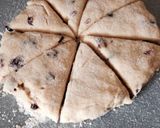 アメリカのクランベリースコーン作り方9写真