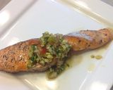 ブラッケンドサーモン　夏野菜ソース作り方6写真