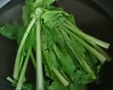 カブとセロリの葉っぱふりかけ作り方1写真