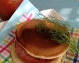 ファミコレで♡ホットケーキバーガー作り方4写真
