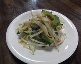 ゴーヤともやしのにんにく炒め作り方8写真