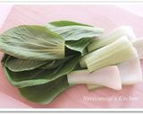簡単！早い！チンゲン菜の炒り和え作り方1写真