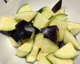 簡単！水なすの白味噌炒め作り方1写真