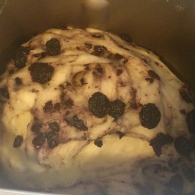 【alice様】ブルーベリー練乳クリーム　手作り　菓子パン　惣菜パン Hbで♡ブルーベリーと練乳のモッチリパン by ♪♪maron