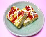 給食のさつま芋☆ゴロゴロ☆オムレツ作り方4写真