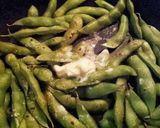 夏の晩酌には『焼きバター醤油枝豆』作り方4写真